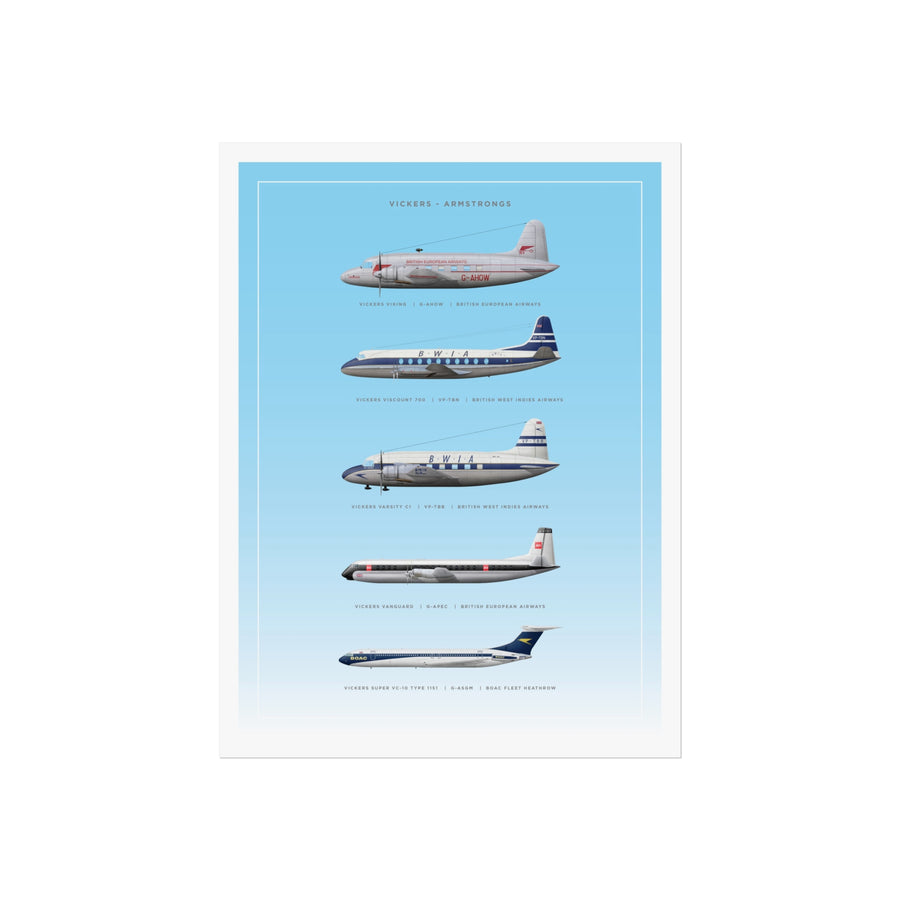 Vickers - Armstrongs Collection - Fine Art Poster