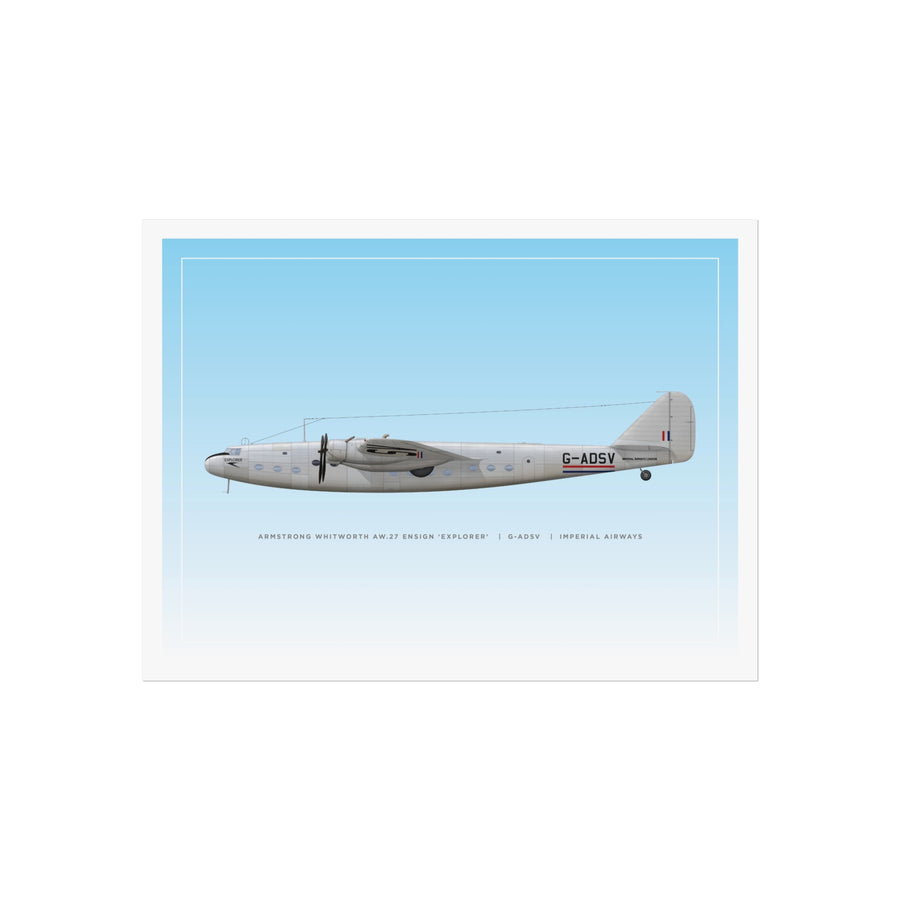 AW Ensign - Fine Art Poster