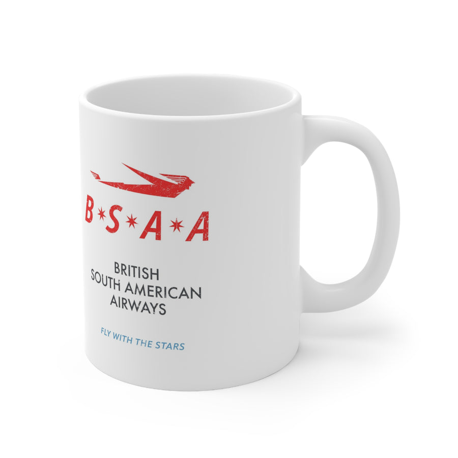 British South American Airways Vintage - Mug