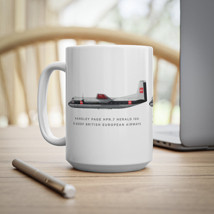 Handley Page HPR.7 Herald 100 - Mug
