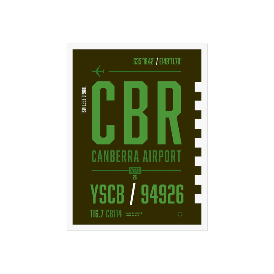 Canberra Airport - Fine Art Poster