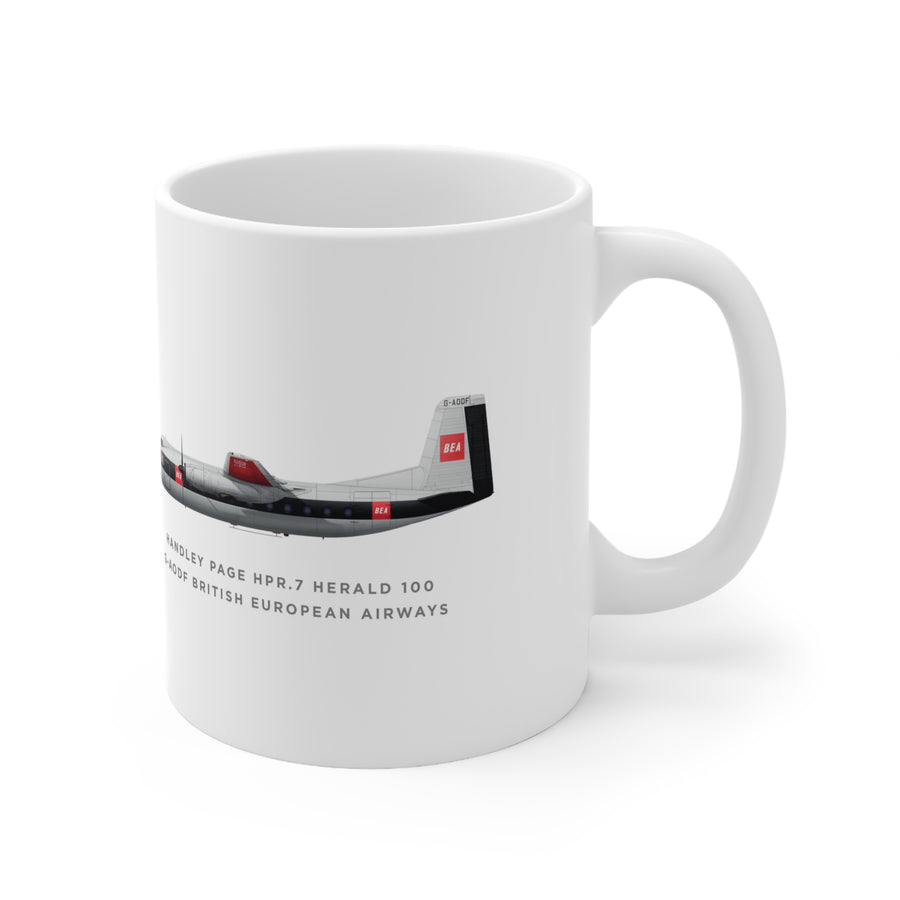 Handley Page HPR.7 Herald 100 - Mug