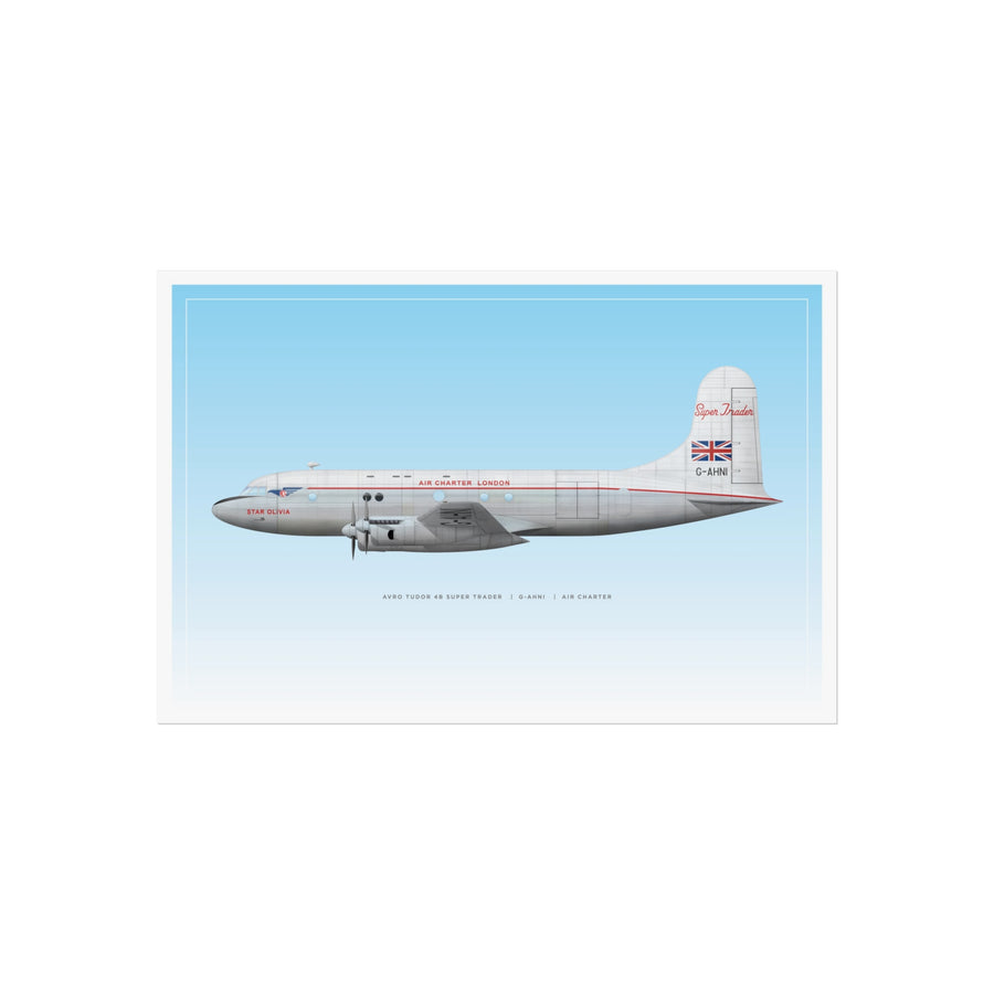 Avro Tudor - Fine Art Poster