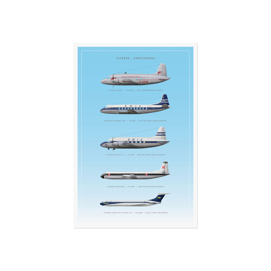 Vickers - Armstrongs Collection - Fine Art Poster