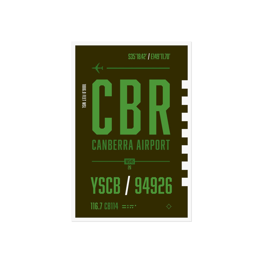 Canberra Airport - Fine Art Poster