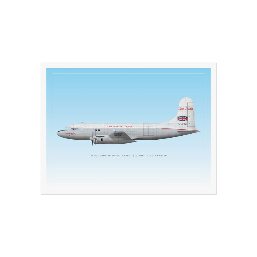 Avro Tudor -  Fine Art Poster