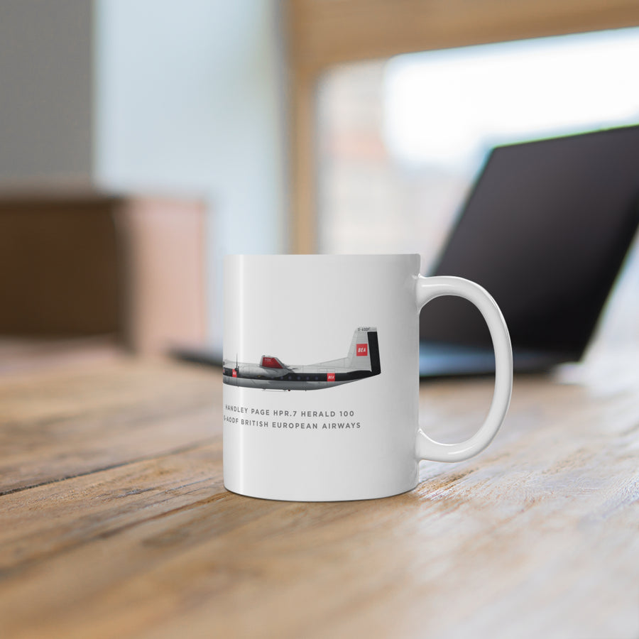 Handley Page HPR.7 Herald 100 - Mug