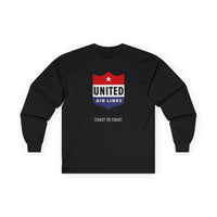 Thumbnail for United Airlines Vintage - Long-sleeve T-shirt