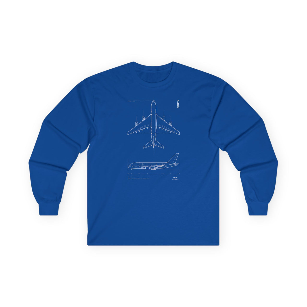 Airbus A380 - Long-sleeve T-shirt