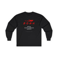 Thumbnail for British South American Airways Vintage - Long-sleeve T-shirt