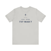 Thumbnail for Boeing 737 Max 7 Designator - T-shirt
