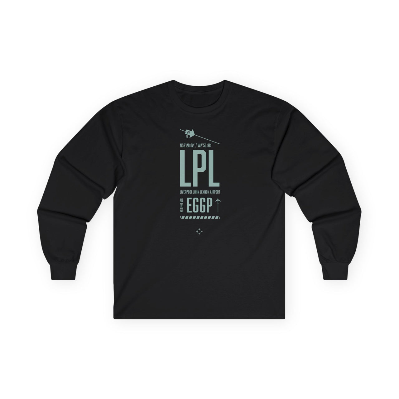 Liverpool John Lennon Airport - Long Sleeve Tee