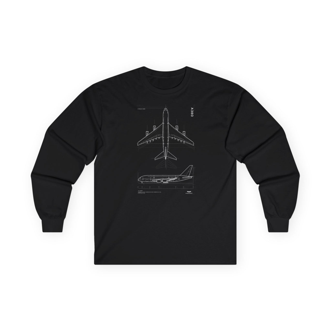 Airbus A380 - Long-sleeve T-shirt