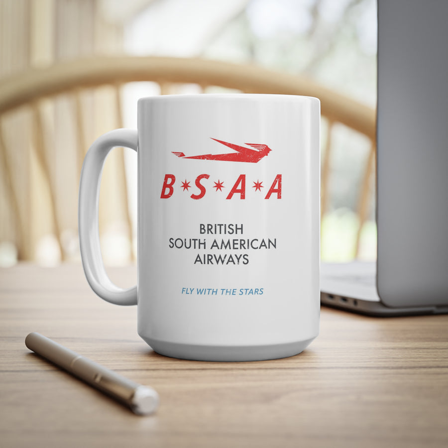 British South American Airways Vintage - Mug