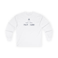 Thumbnail for Boeing 747-400 Designator  - Long-sleeve T-shirt