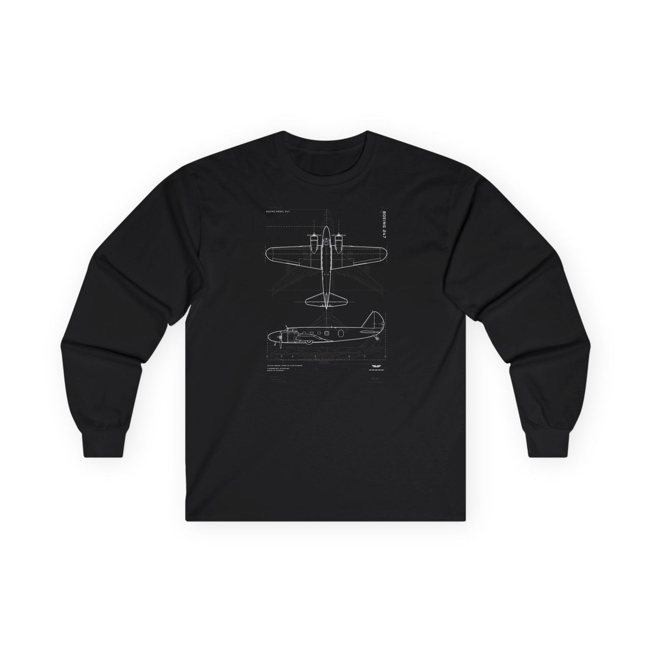 Boeing 247 - Long-sleeve T-shirt