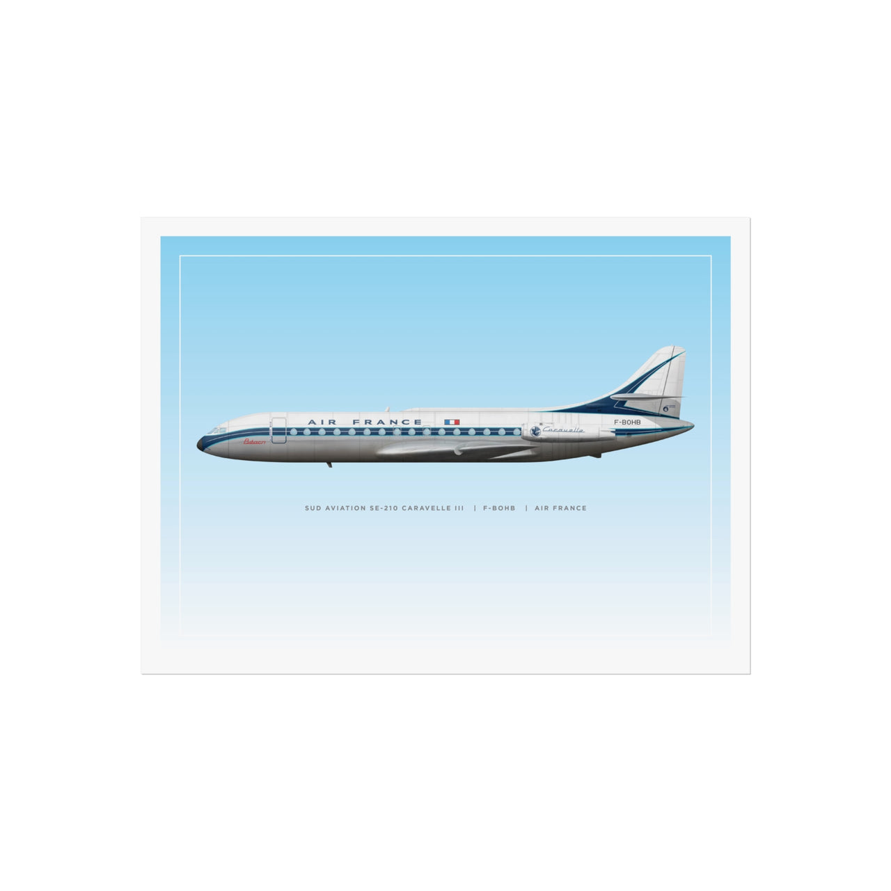 Caravelle -  Fine Art Poster