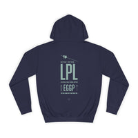 Thumbnail for Liverpool John Lennon Airport -  Hoodie printed on back