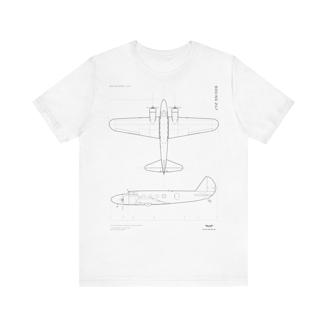 Boeing 247 - T-shirt