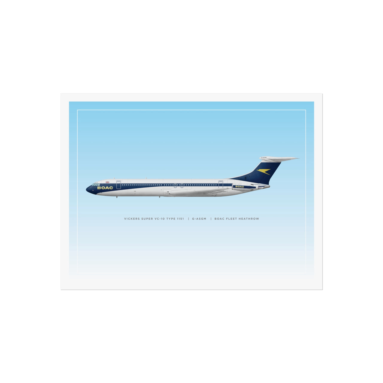 VC-10 -  Fine Art Poster