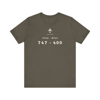 Thumbnail for Boeing 747-400 Designator - T-shirt