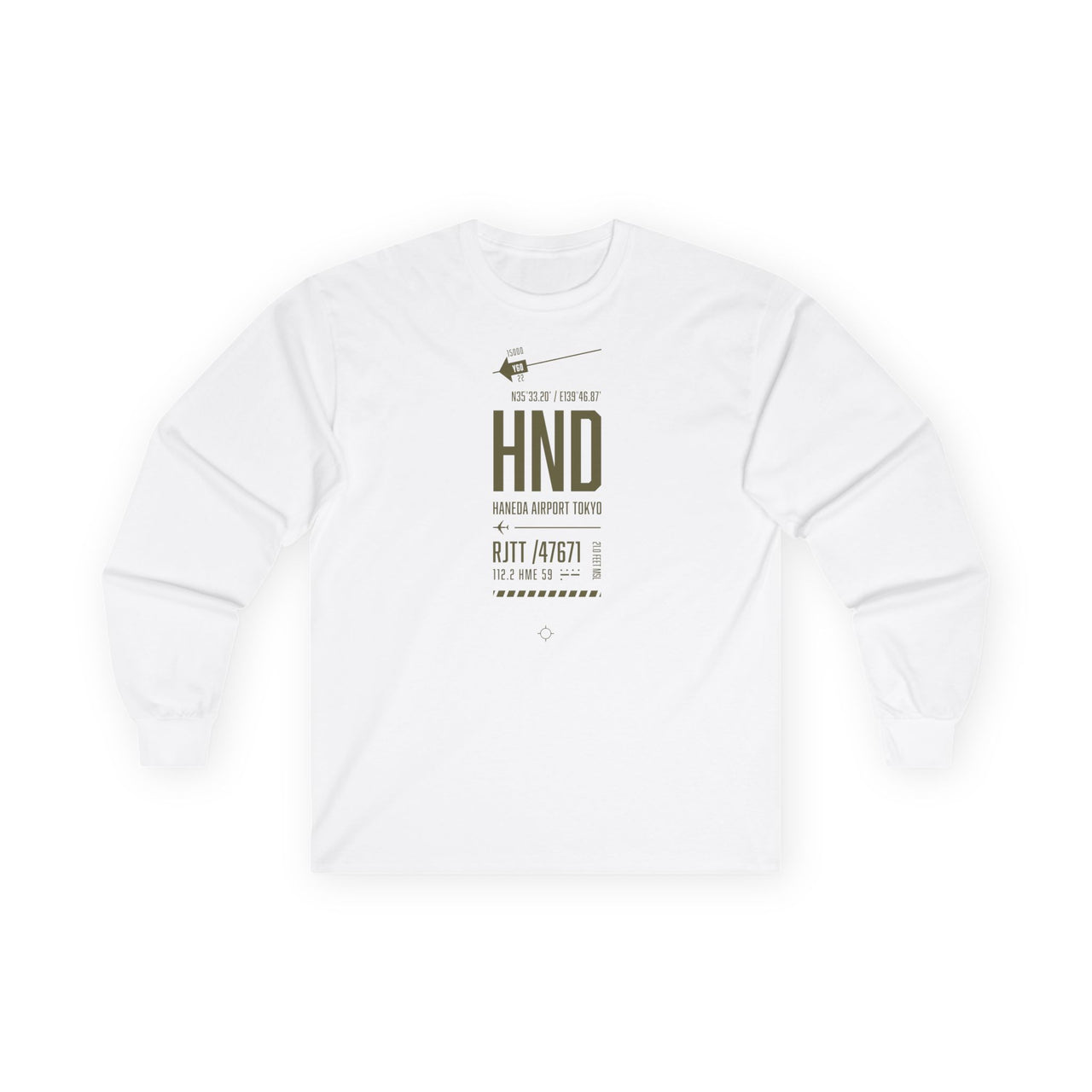 Haneda Airport - Tokyo - Long Sleeve Tee