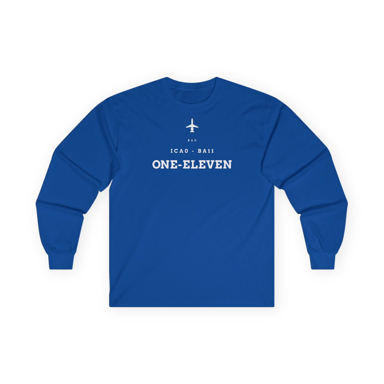 BAC 1-11 Designator -  Long-sleeve T-shirt
