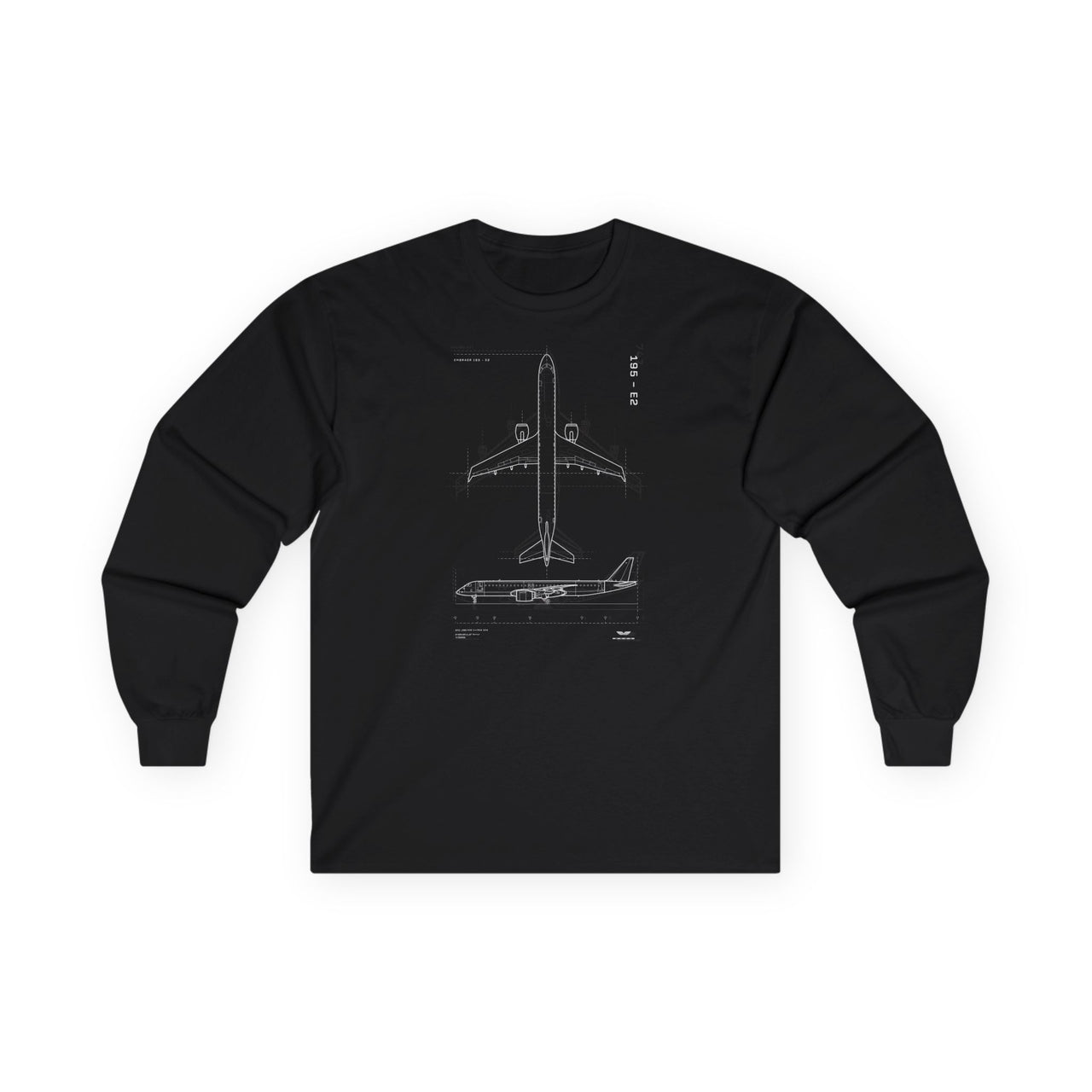 Embraer E195 - Long-sleeve T-shirt