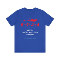 Thumbnail for British South American Airways Vintage - T-shirt