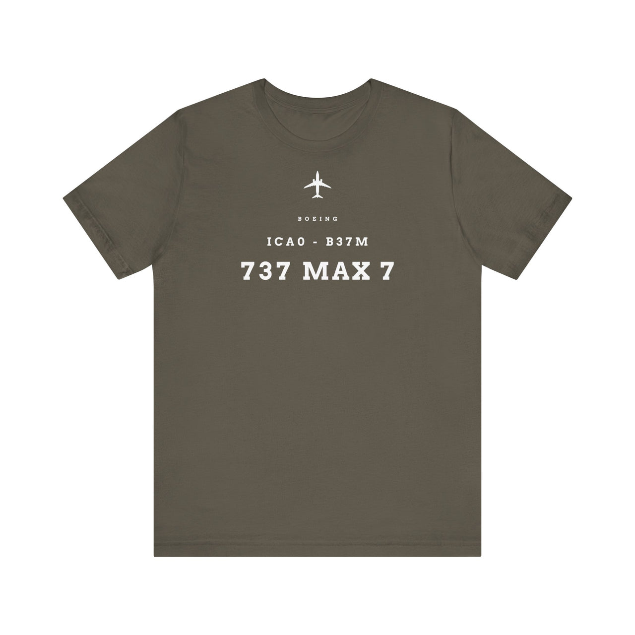 Boeing 737 Max 7 Designator - T-shirt