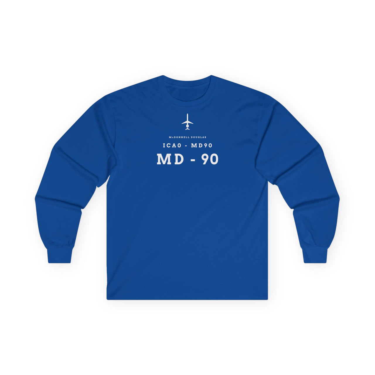 MD-90 Designator - Long-sleeve T-shirt