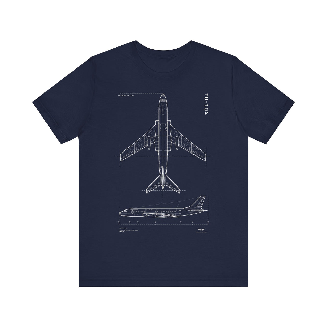 Tupolev Tu-104 - T-shirt