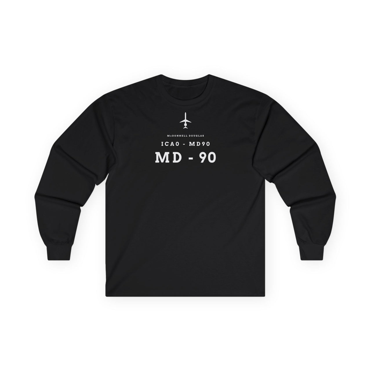 MD-90 Designator - Long-sleeve T-shirt