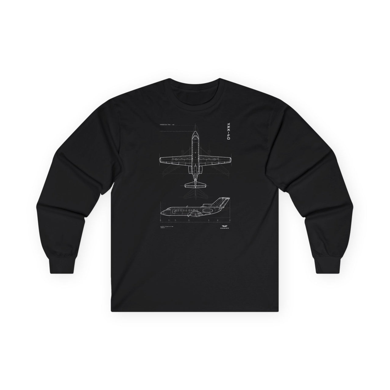 Yakovlev Yak-40 - Long-sleeve T-shirt