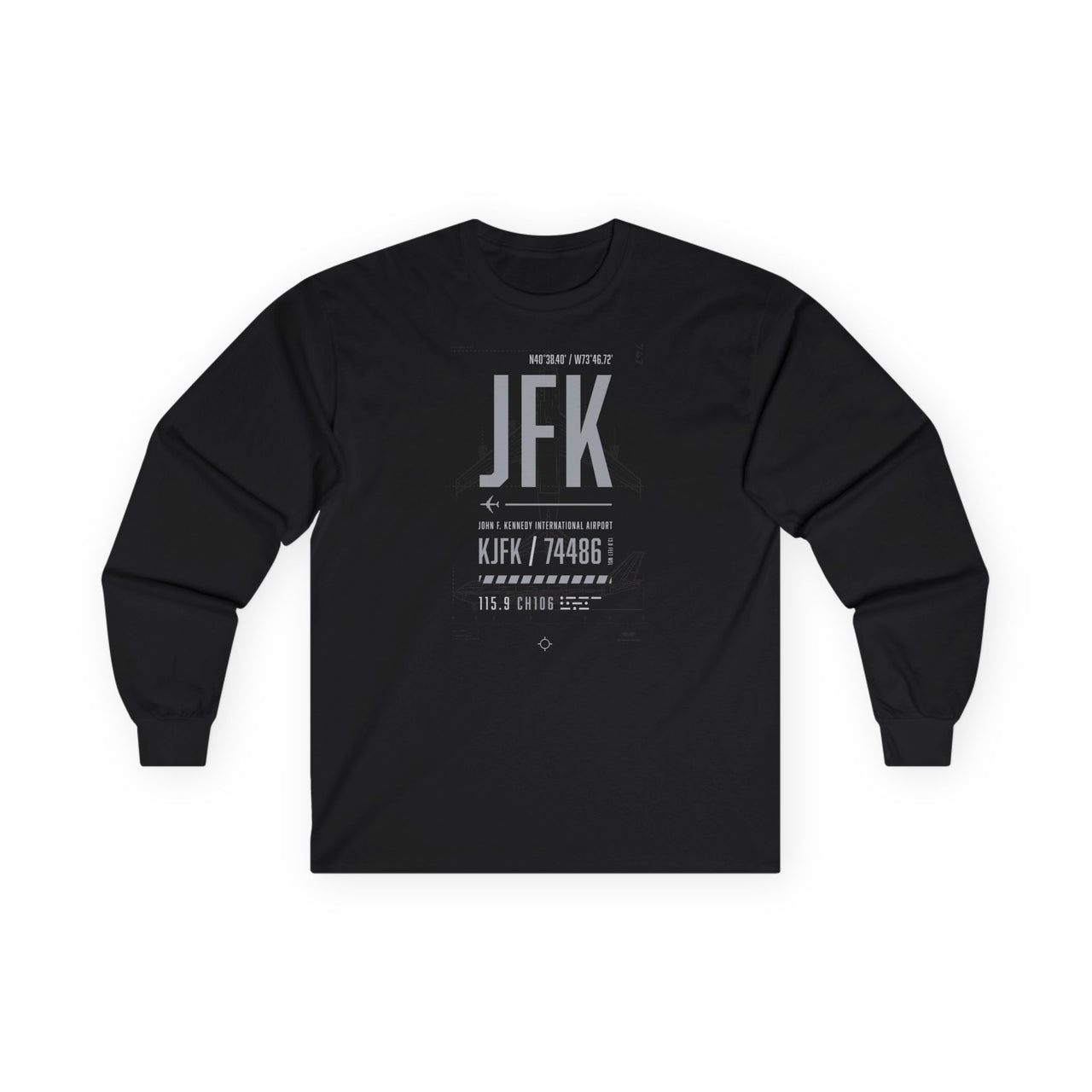 JFK International - Long-sleeve T-shirt