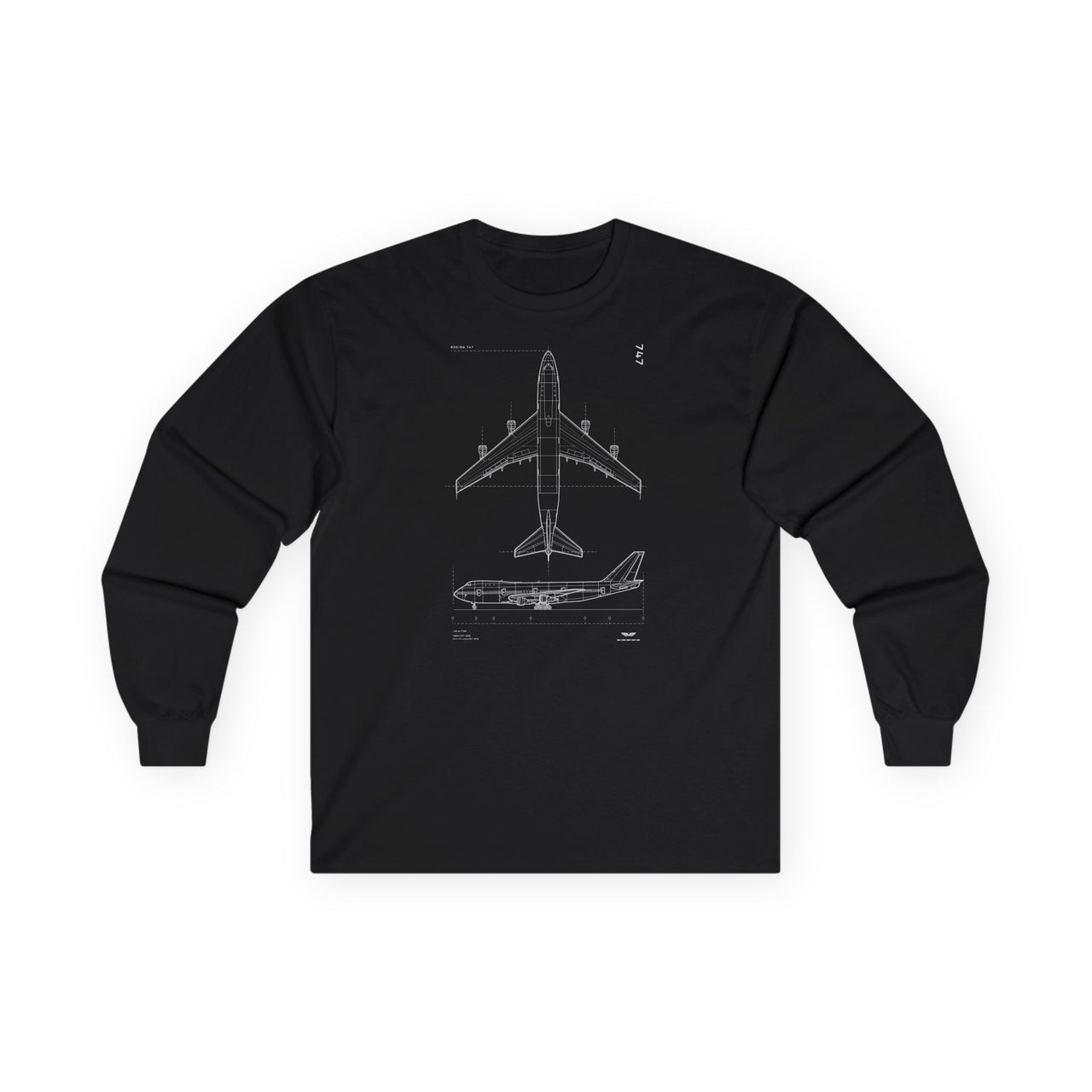 Boeing 747 - Long-sleeve T-shirt