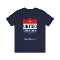 Thumbnail for United Airlines Vintage - T-shirt