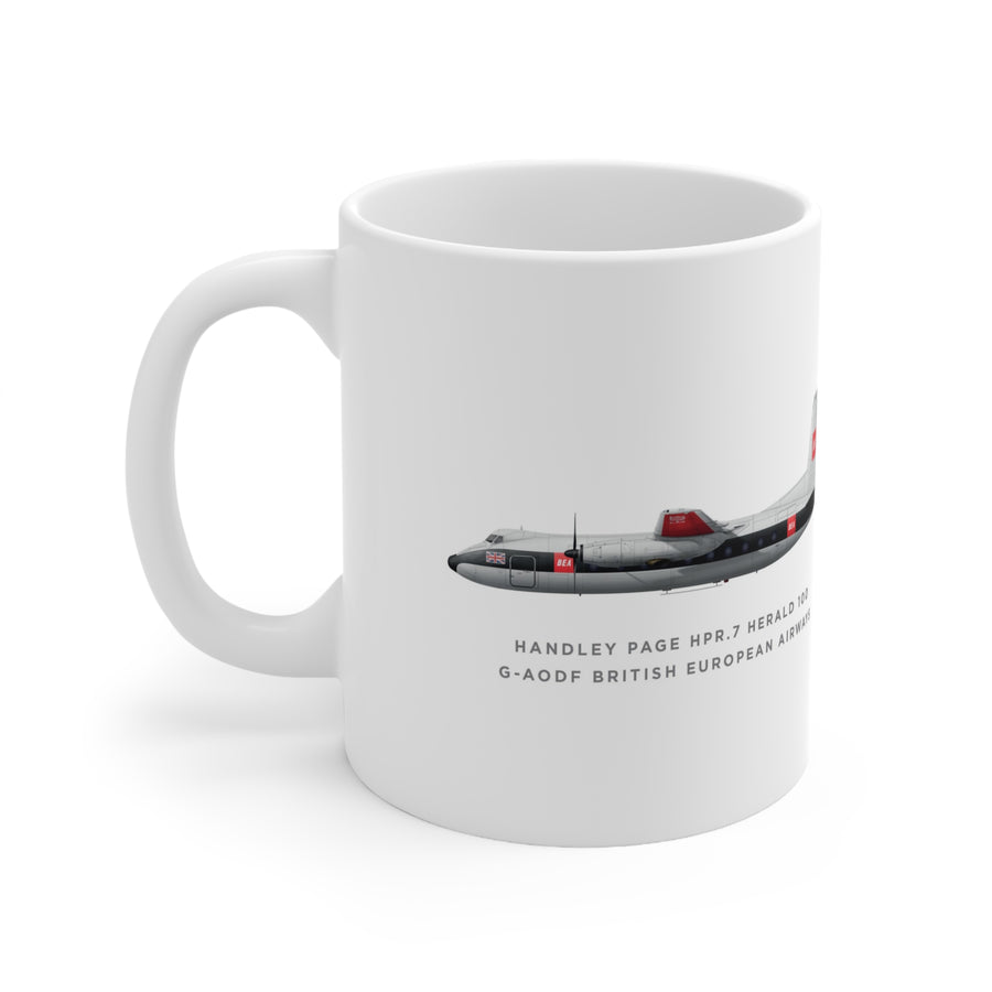 Handley Page HPR.7 Herald 100 - Mug