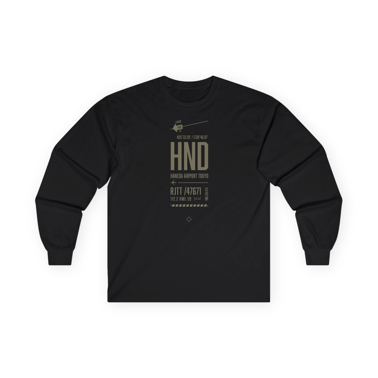 Haneda Airport - Tokyo - Long Sleeve Tee