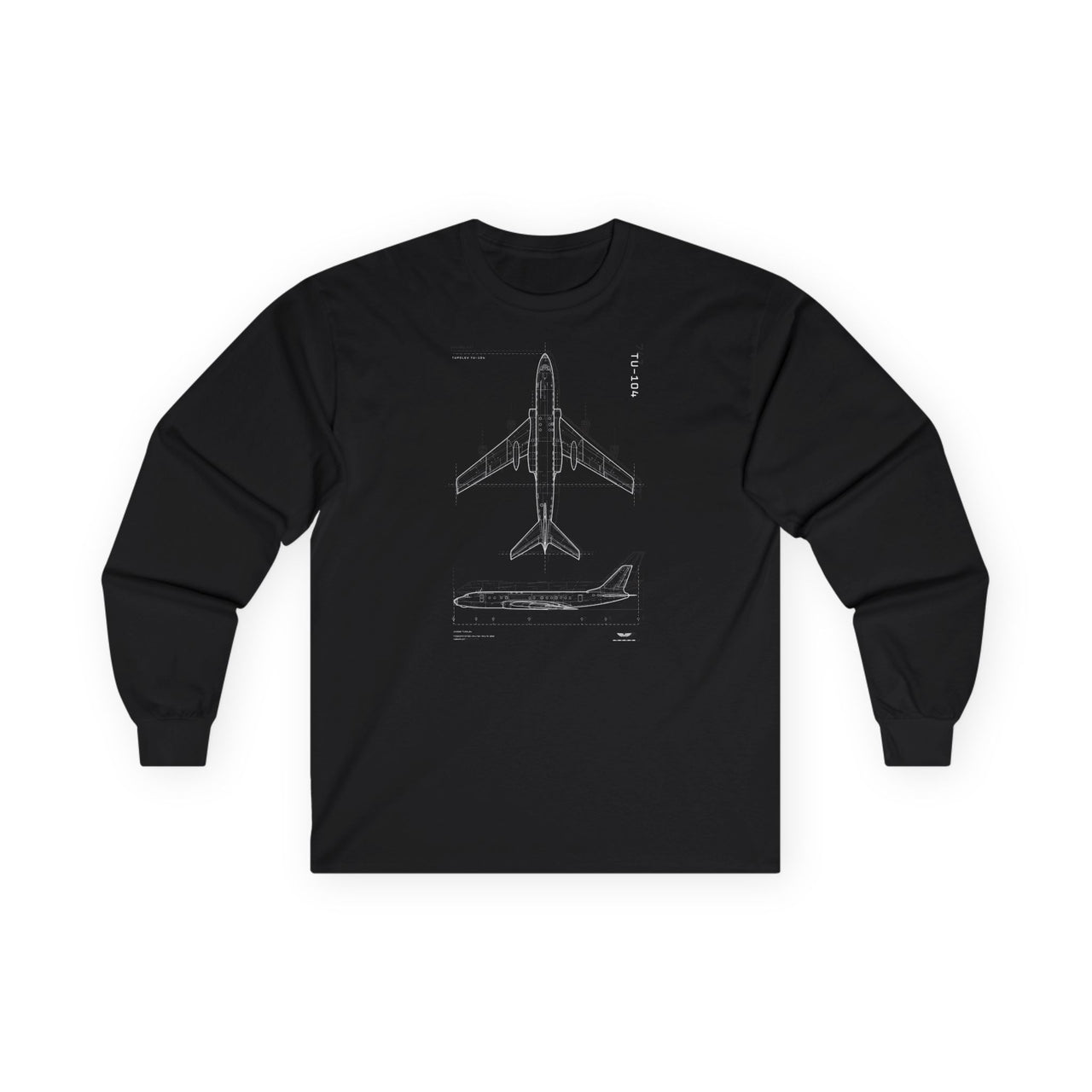Tupolev Tu-104 - Long-sleeve T-shirt