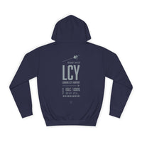 Thumbnail for London City Airport -  Hoodie printed on back