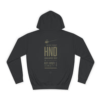 Thumbnail for Haneda Airport - Tokyo -  Hoodie printed on back