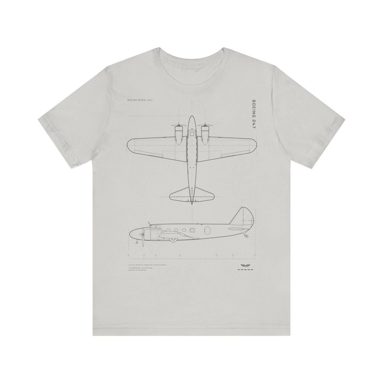 Boeing 247 - T-shirt