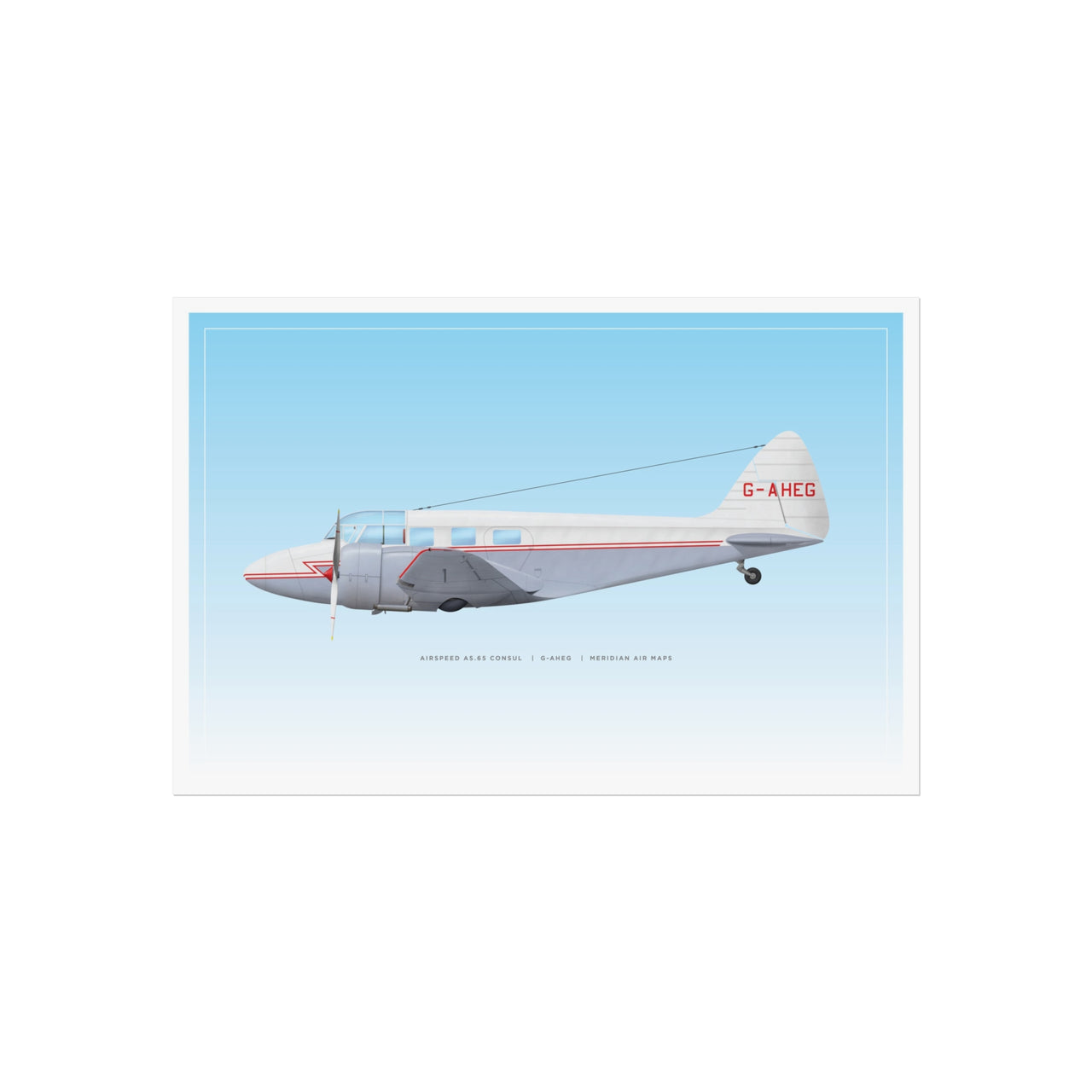 Airspeed Consul -  Fine Art Poster