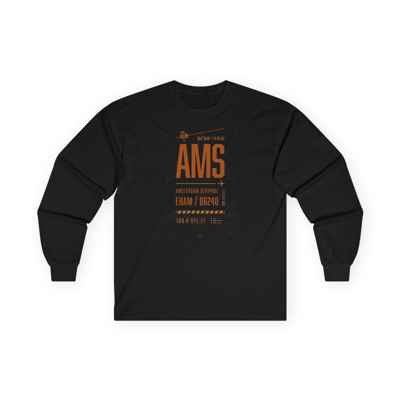 Amsterdam Schiphol - Long-sleeve T-shirt