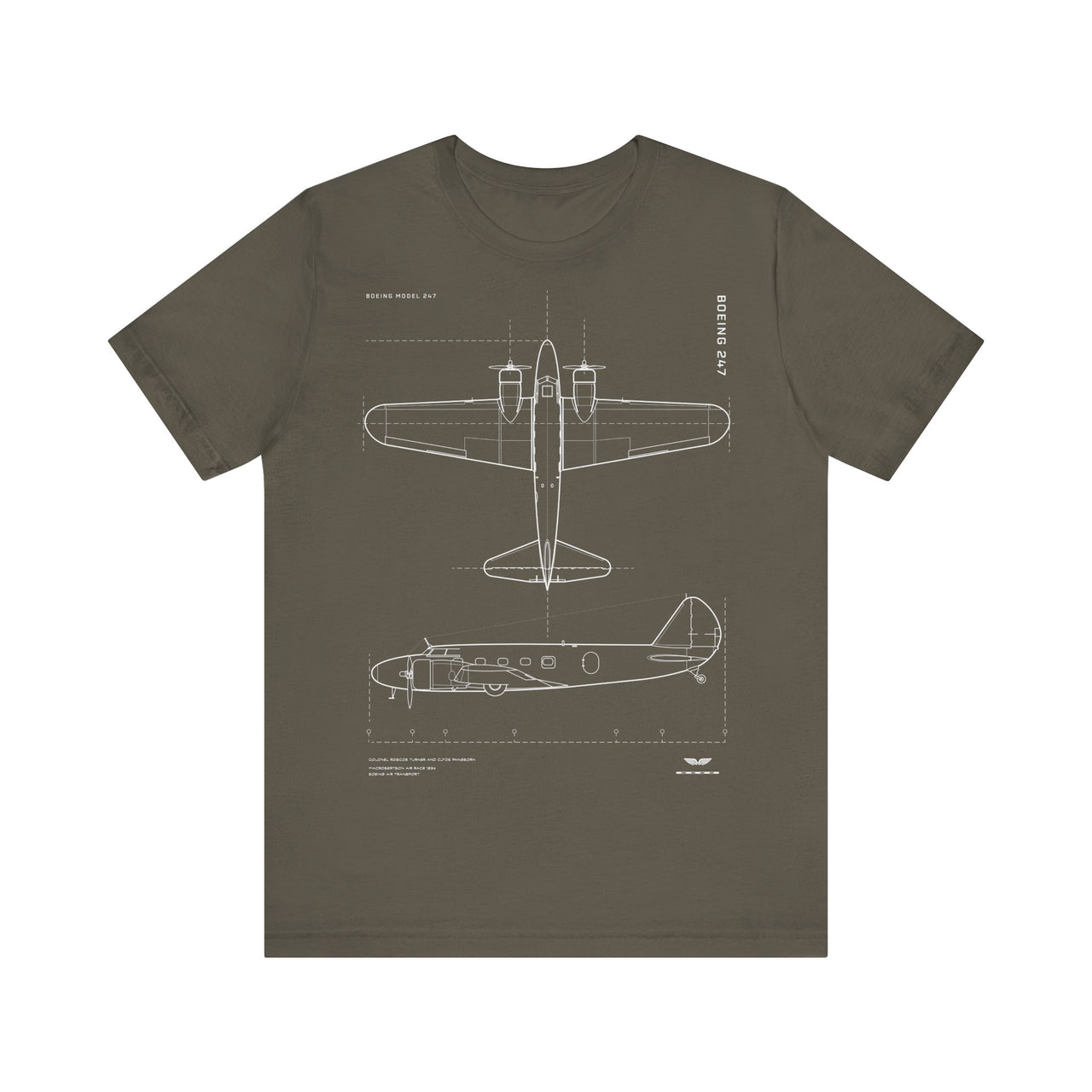 Boeing 247 - T-shirt