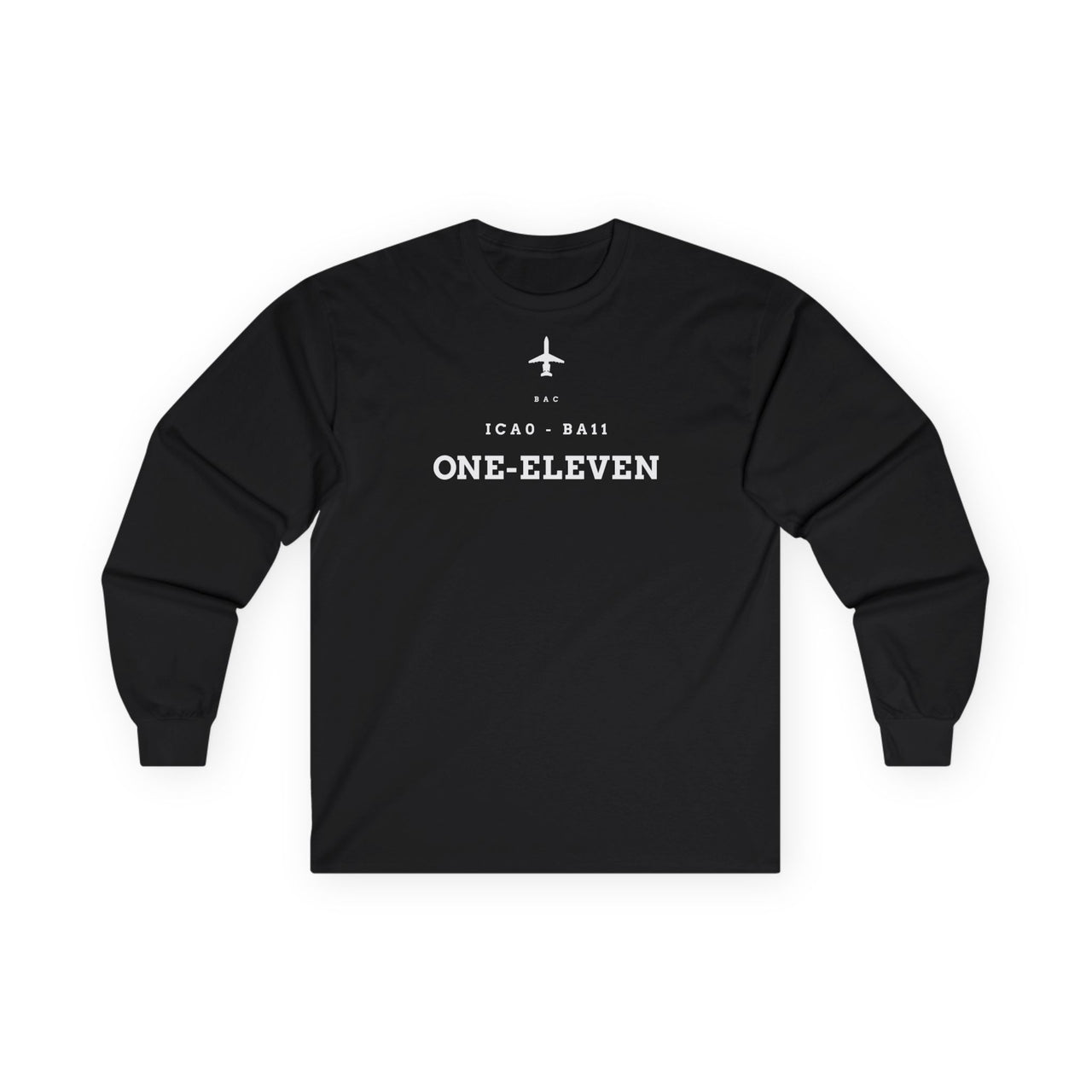 BAC 1-11 Designator -  Long-sleeve T-shirt