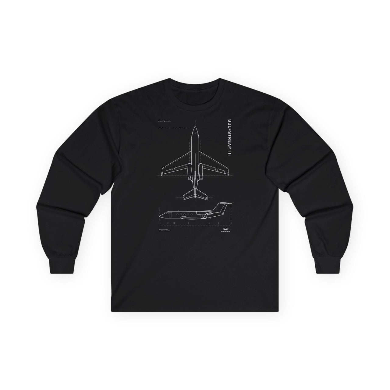 Gulfstream III - Long-sleeve T-shirt
