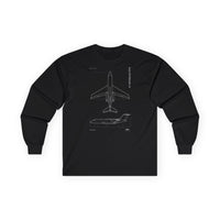 Thumbnail for Gulfstream III - Long-sleeve T-shirt