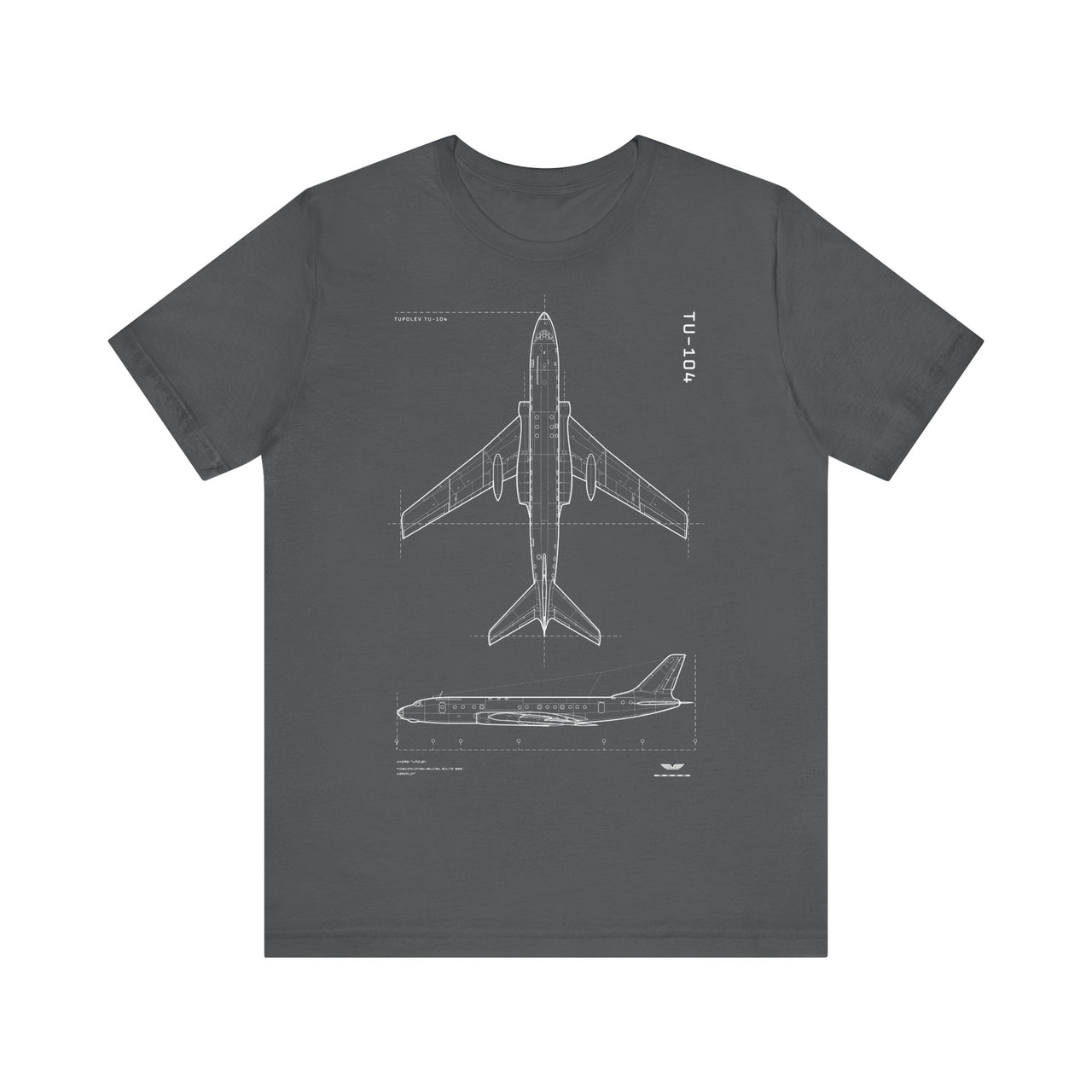 Tupolev Tu-104 - T-shirt